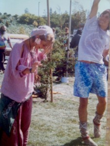 Christopher and Tish in 1989