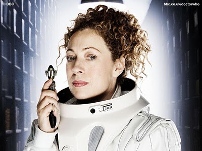 Alex Kingston as Dr. River Song in "Doctor Who"