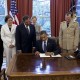 President Barack Obama signs DADT repeal certification