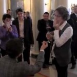 Dr. Scout proposes to Liz Margolies